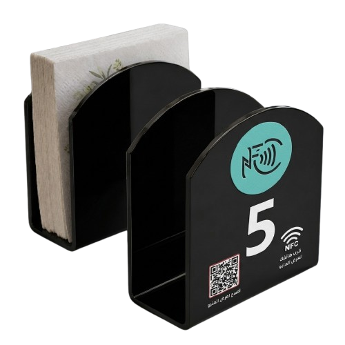 Acrylic NFC Tissue Box